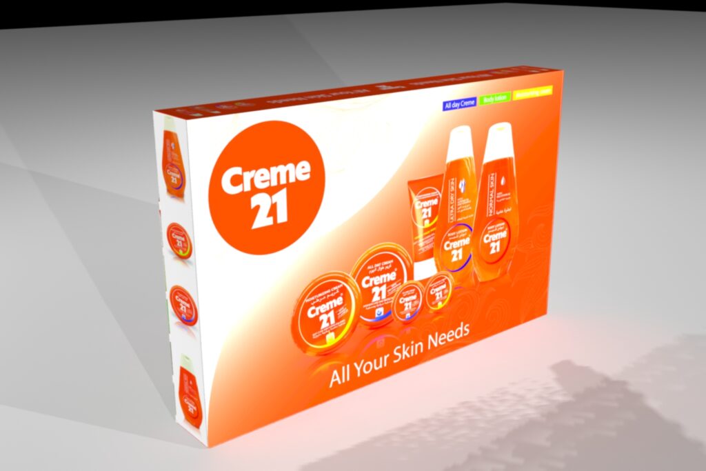 Creme 21 Stand Design