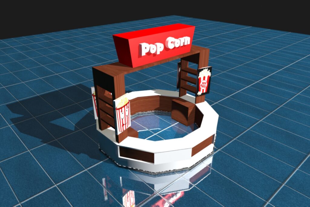Popcorn Stall design