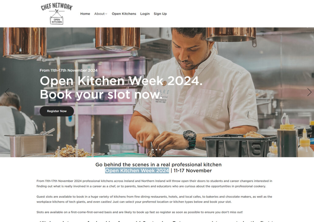 Open Kitchen Week 2024 Web Development